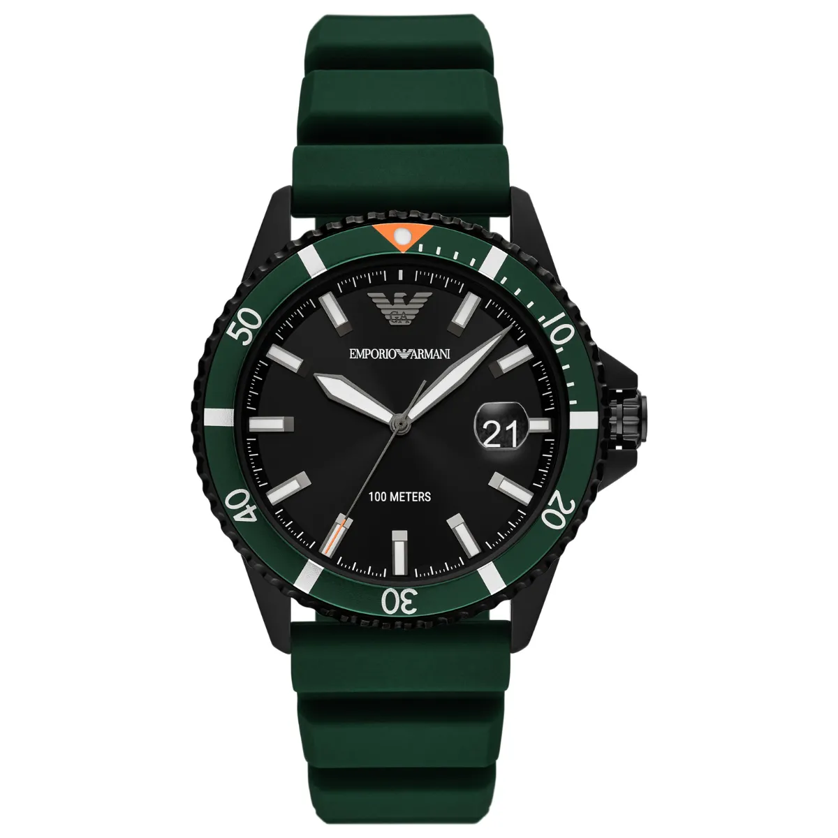 Relógio Emporio Armani Diver Masculino - AR11464B1 P1EX Verde