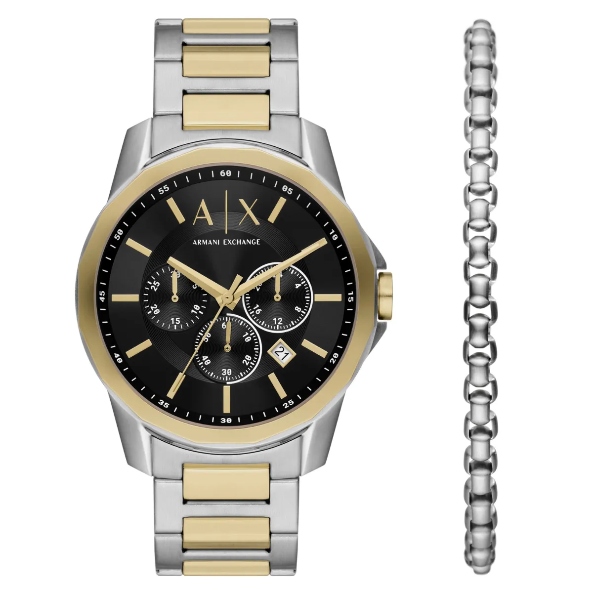 Relógio Armani Exchange A|X Banks Masculino - AX7148B1 K05QP1SK Bicolor