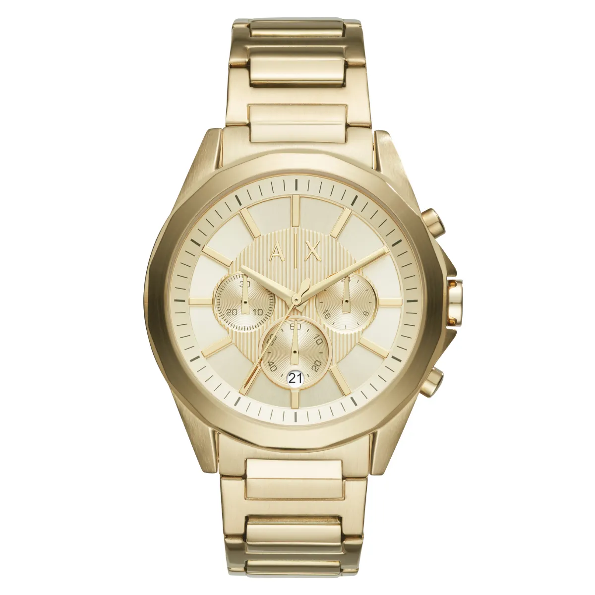 Relógio Armani Exchange A|X Drexler Cronógrafo - AX2602B1 C1KX Dourado