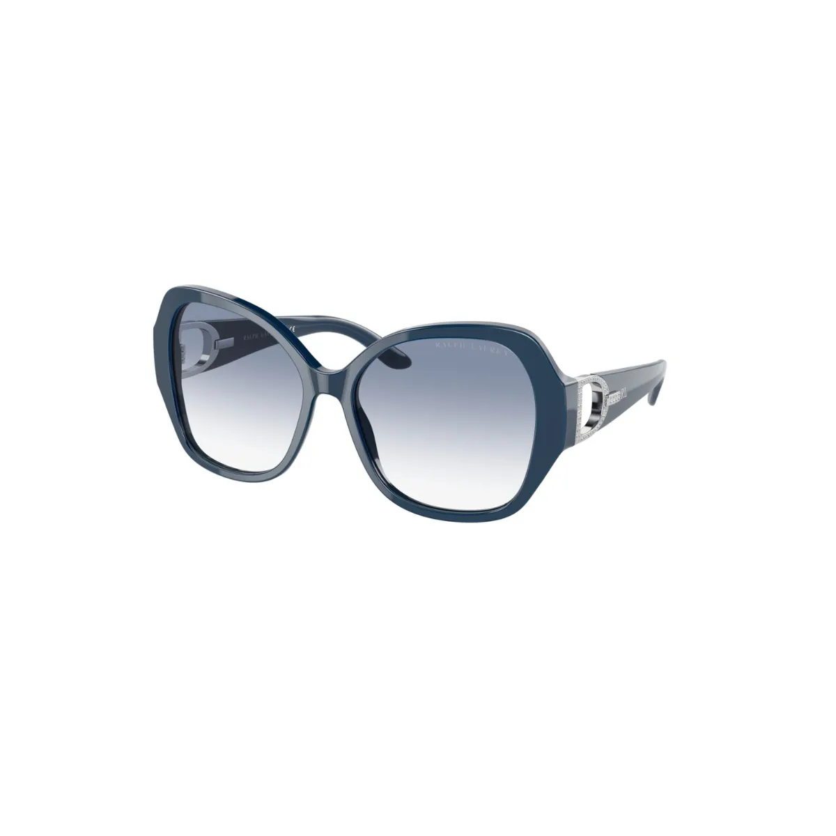 Óculos de Sol Ralph Lauren 0RL8202B 54651957 Acetato Azul com lentes na cor Azul