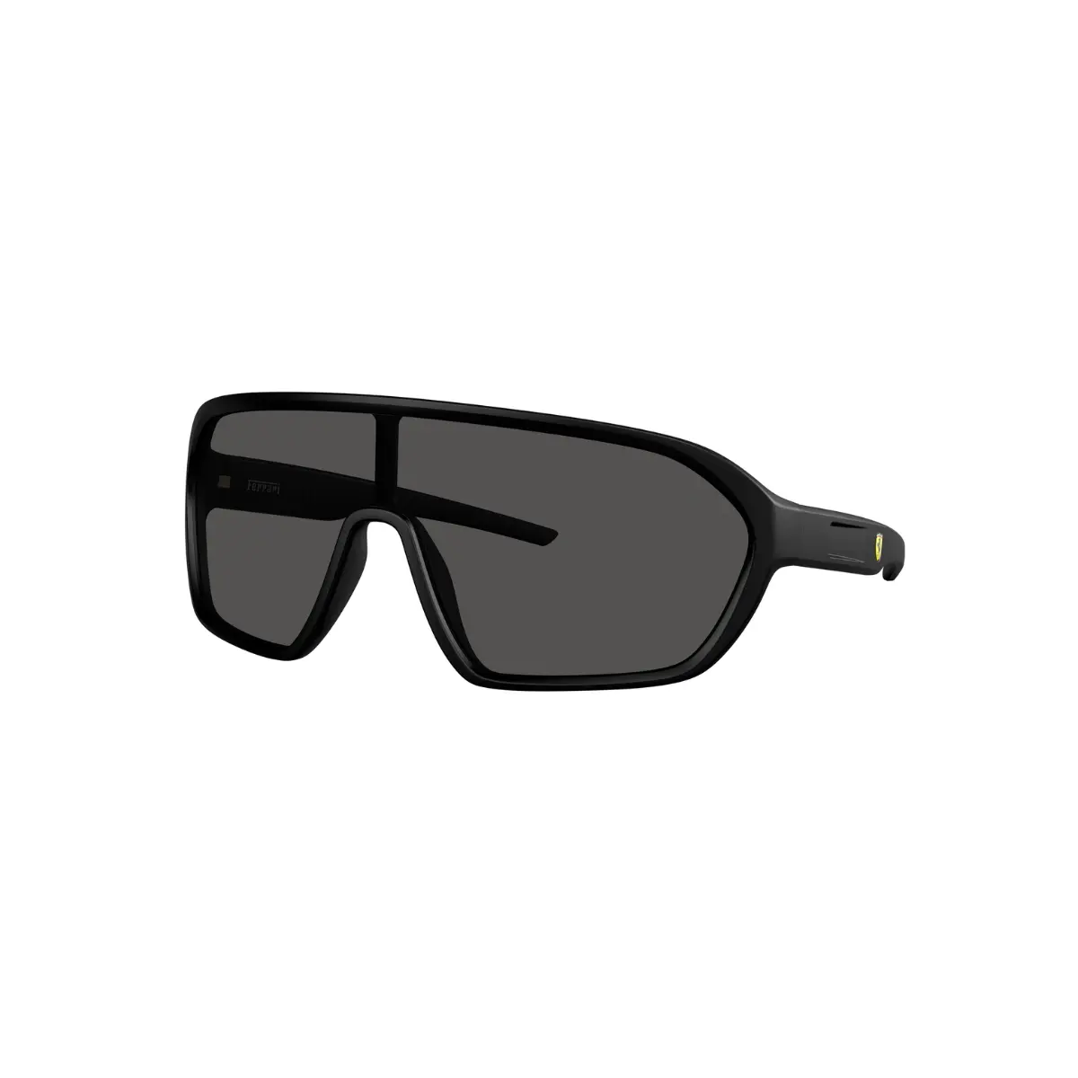 Óculos de Sol Scuderia Ferrari 0FZ6011U 504/8742 Acetato Preto com lentes na cor Cinza
