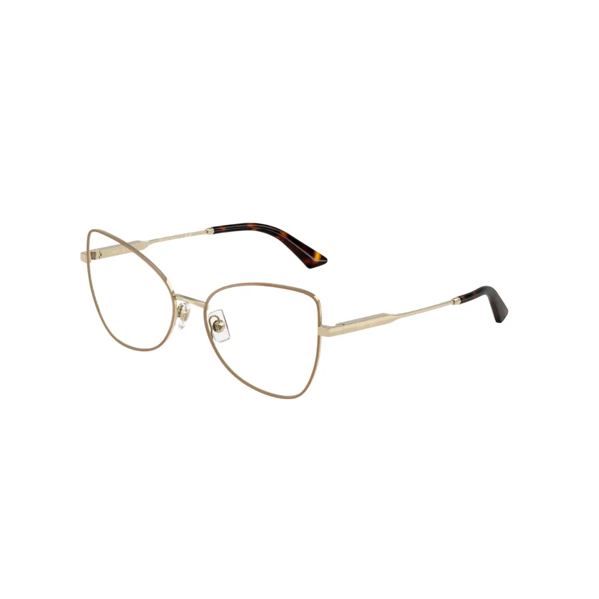 Óculos de Grau Jimmy Choo JC2006 3019 55 Aço Dourado