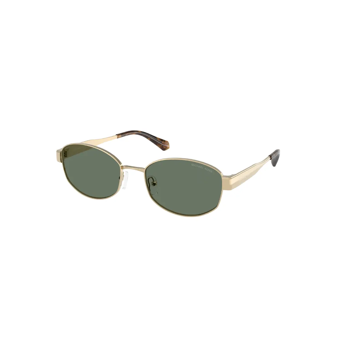 Óculos de Sol Michael Kors 0MK1161 10143H56 Metal Dourado com lentes na cor Verde