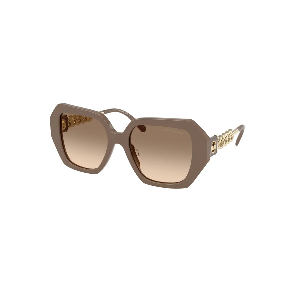 Óculos de Sol Michael Kors 0MK2232U 40031354 Acetato Cinza com lentes na cor Marrom Degradê