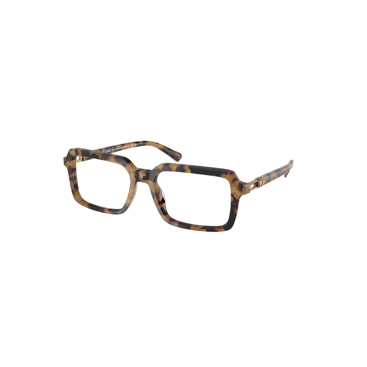 Óculos de Grau Michael Kors 0MK4130 4006 55 Acetato Marrom Mesclado