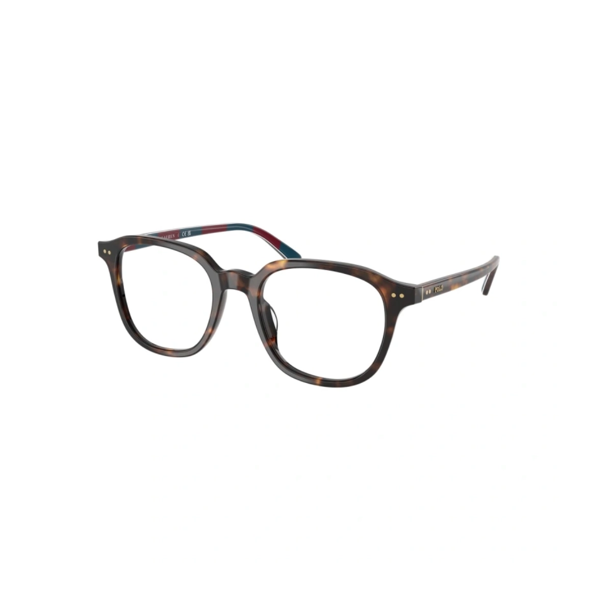 Óculos de Grau Polo Ralph Lauren 0PH2283U 6213 52 Acetato Marrom Mesclado
