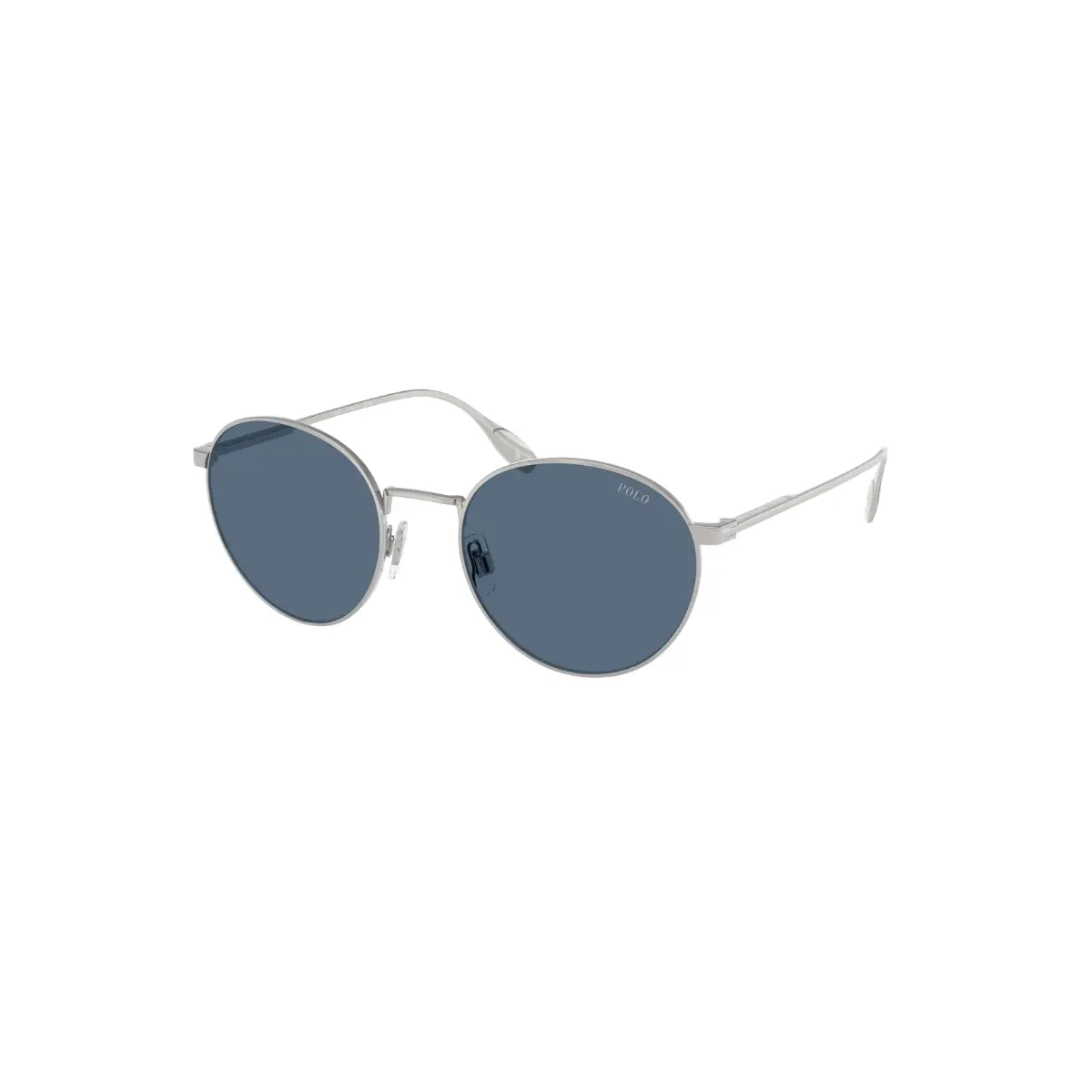 Óculos de Sol Polo Ralph Lauren 0PH3158 94238053 Metal Cinza com lentes na cor Azul
