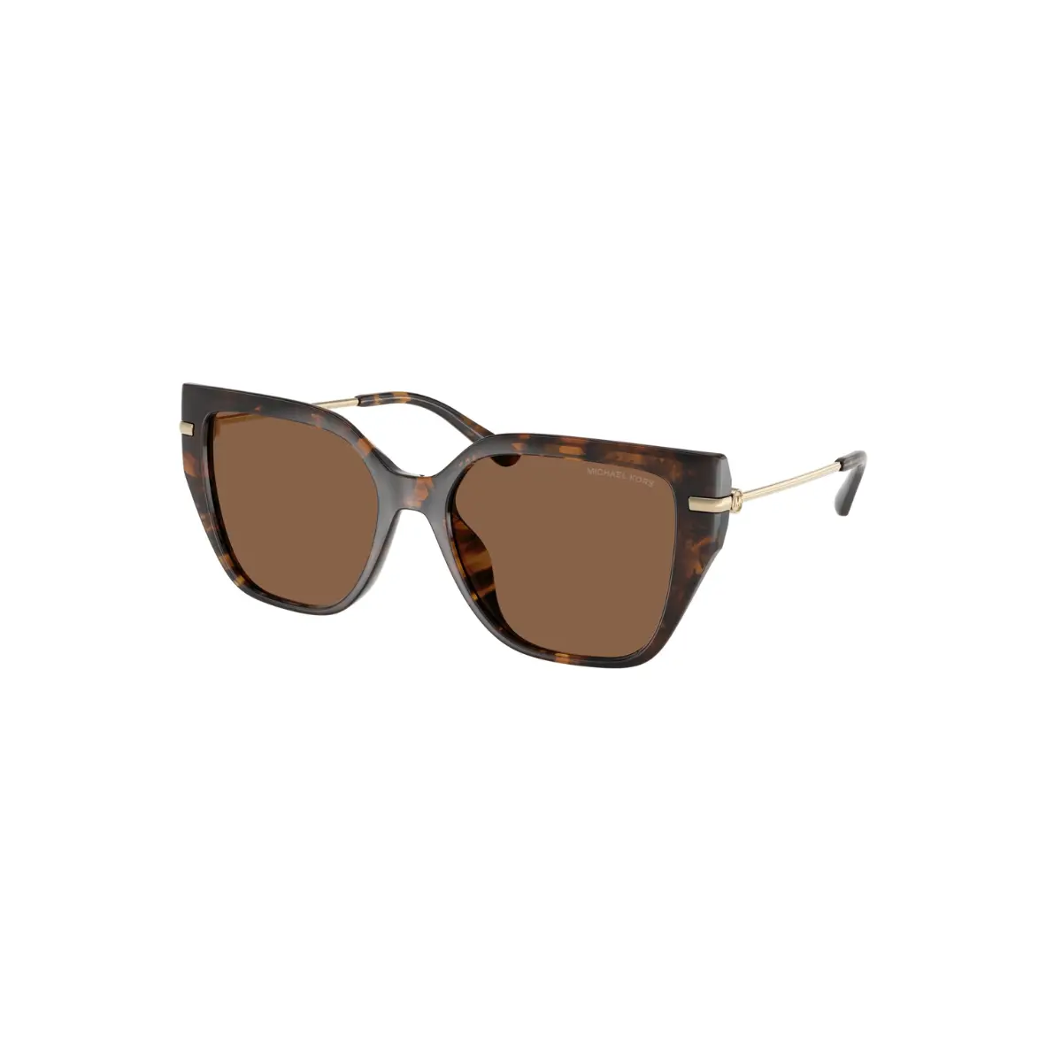 Óculos de Sol Michael Kors 0MK2231U 30063G54 Acetato Marrom Mesclado com lentes na cor Marrom