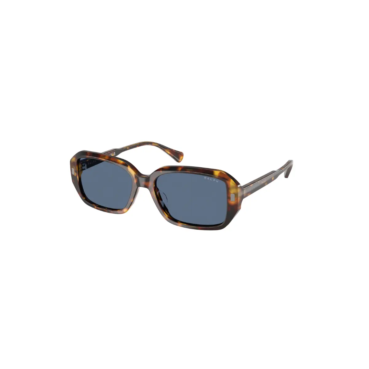Óculos de Sol Ralph 0RA5325U 51348055 Acetato Marrom Mesclado com lentes na cor Azul