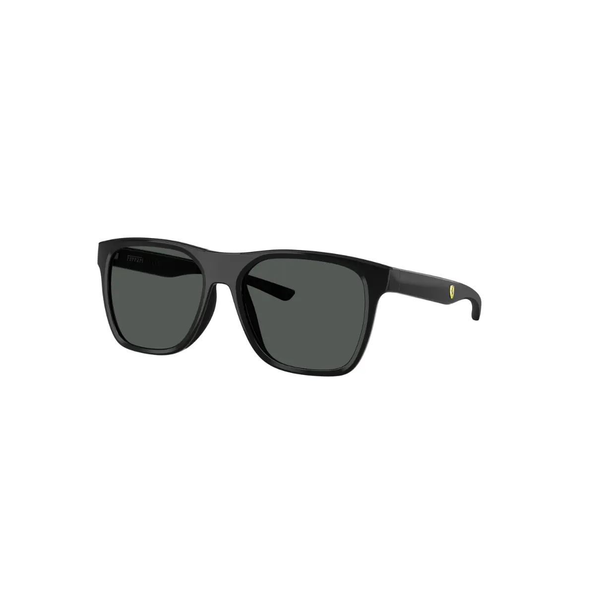 Óculos de Sol Scuderia Ferrari 0FZ6013D 501/8757 Acetato Preto com lentes na cor Cinza