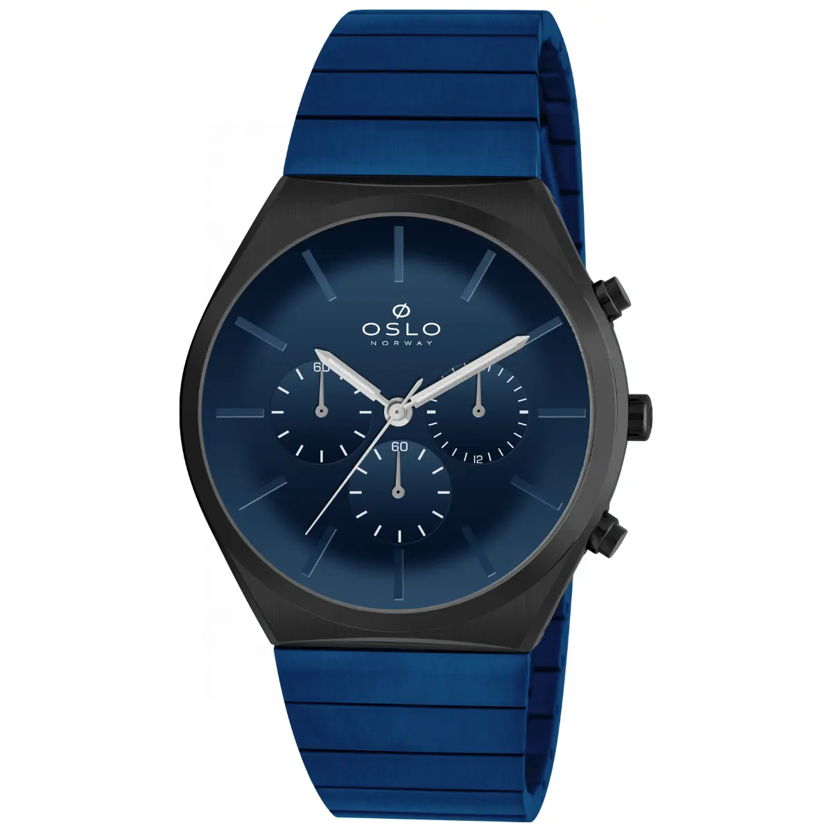 Relógio Oslo Cronógrafo Masculino - OMTSSCVD0022 D1DX Azul