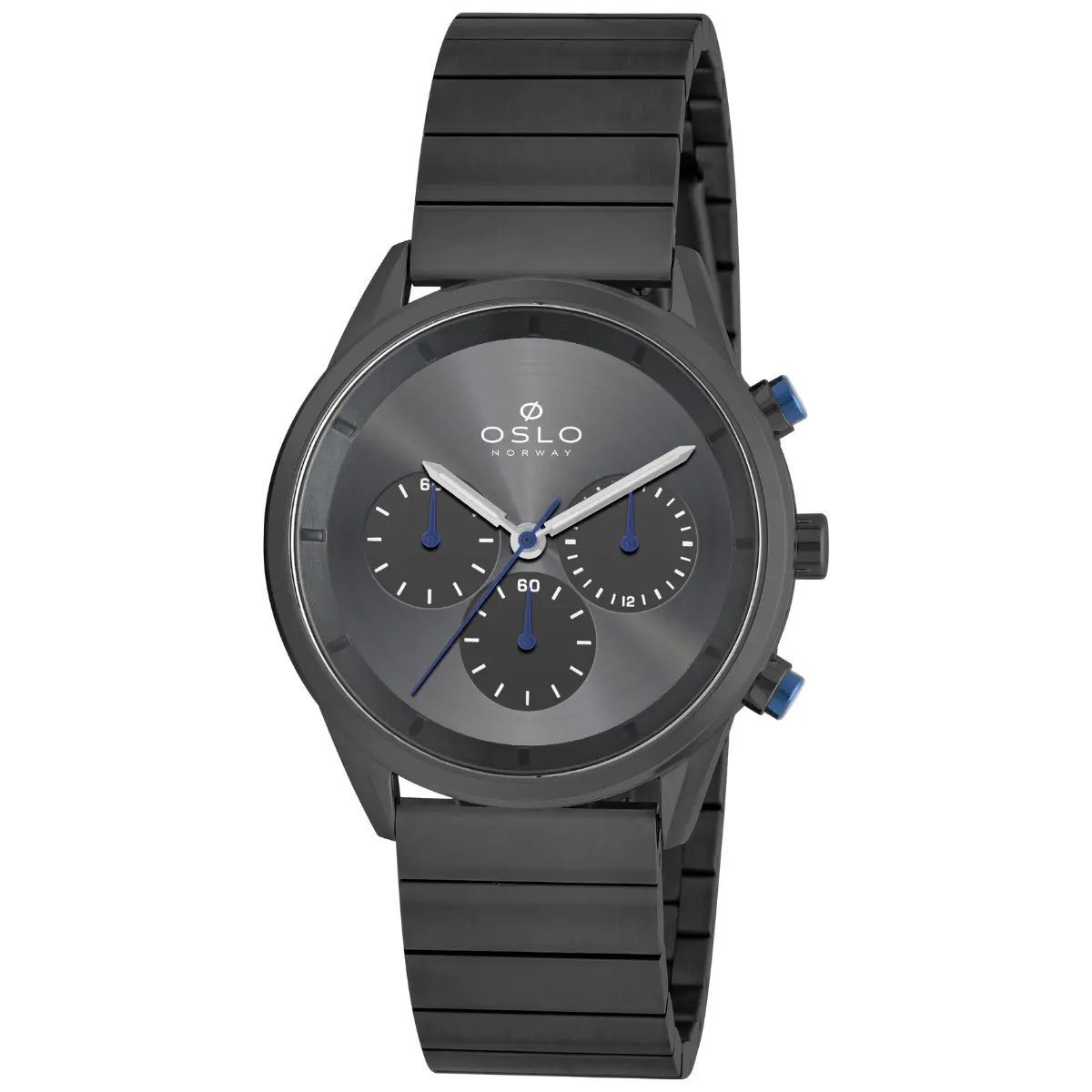 Relógio Oslo Cronógrafo Masculino - OMTSSCVD0024 G1PX Preto