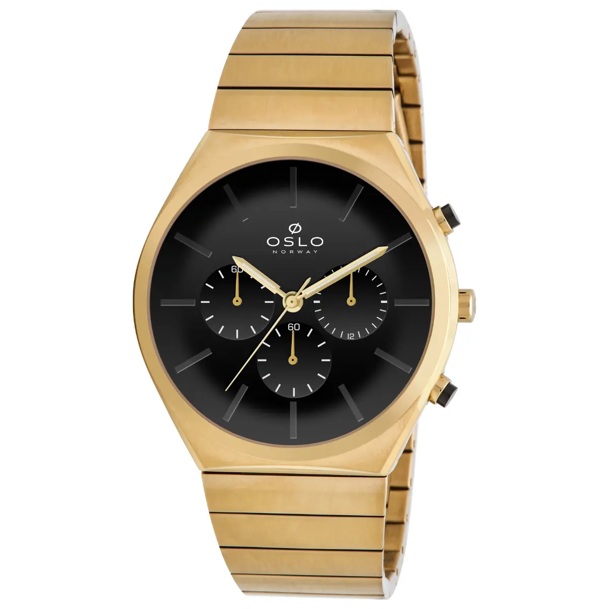 Relógio Oslo Cronógrafo Masculino - OMGSSCVD0006 P1KX Dourado