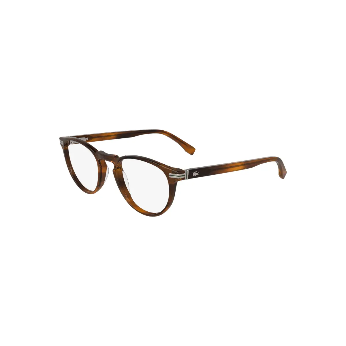 Óculos de Grau Lacoste L2966 210 50 Acetato Marrom Mesclado
