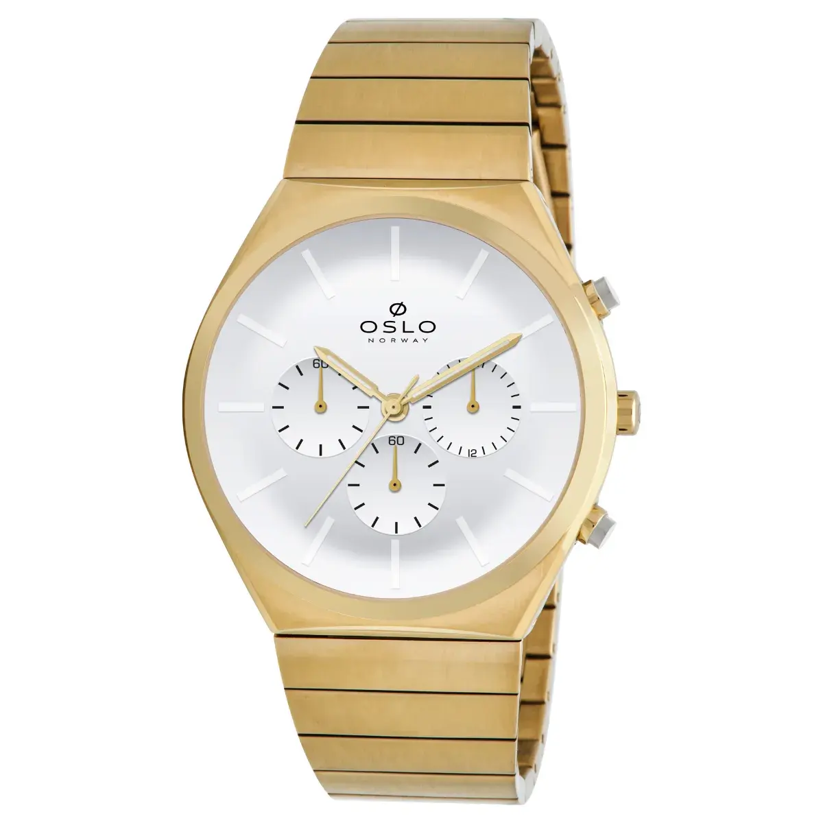 Relógio Oslo Cronógrafo Masculino - OMGSSCVD0006 S1KX Dourado