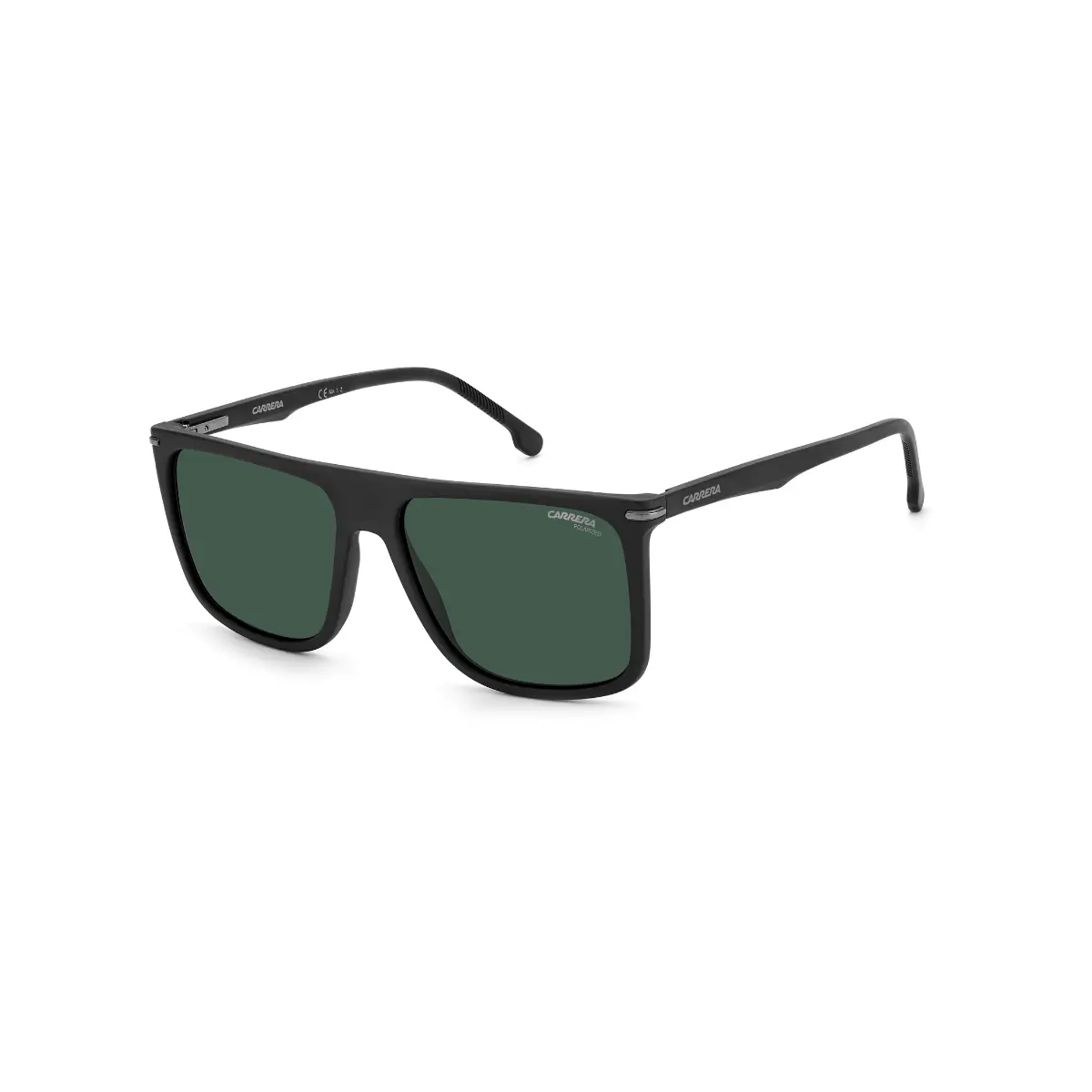 Óculos de Sol CARRERA 278/S 003 58UC Acetato Preto com lentes na cor Verde