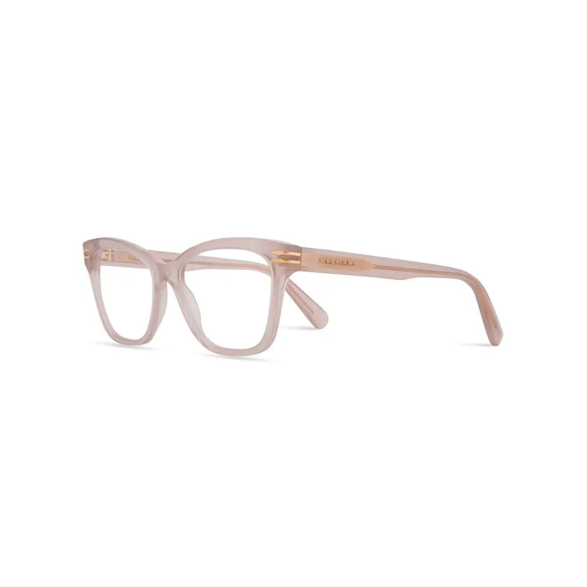 Óculos de Grau Bvlgari BV50009I_52072 Acetato Rosa Transparente