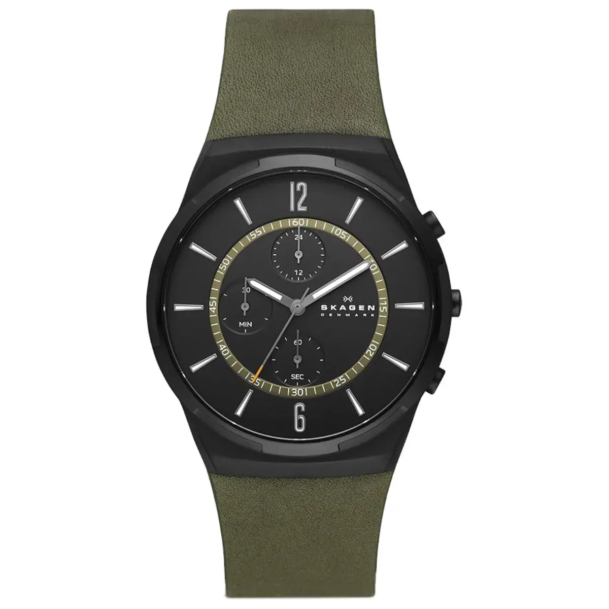 Relógio Skagen Melbye Cronógrafo Masculino - SKW6801B1 P2EX Verde