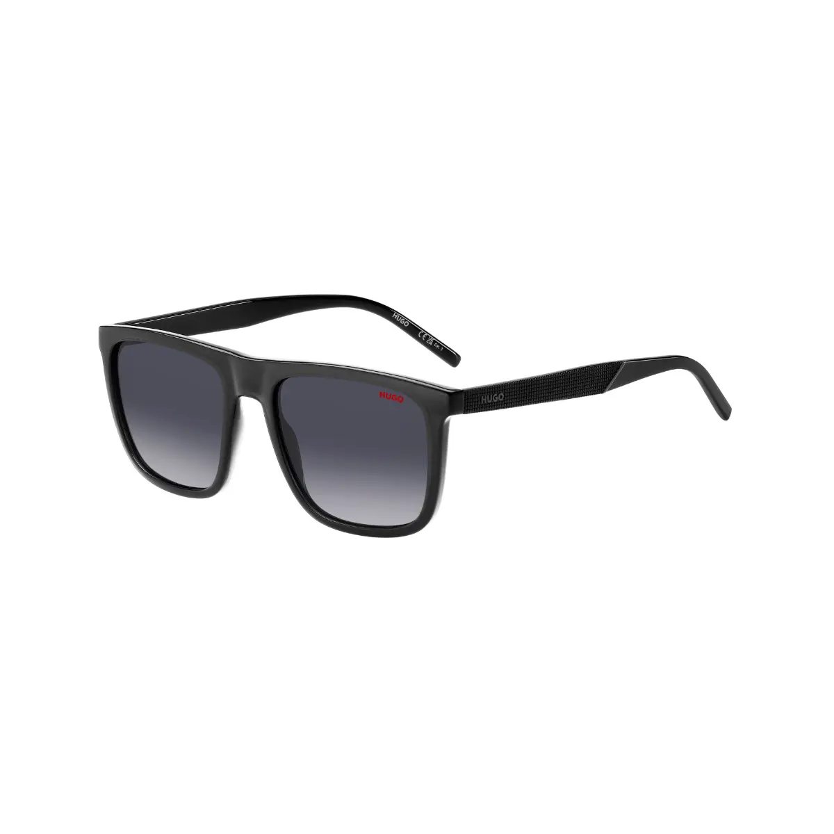 Óculos de Sol Hugo Boss HG 1304/S KB7 559O Acetato Preto com lentes na cor Cinza