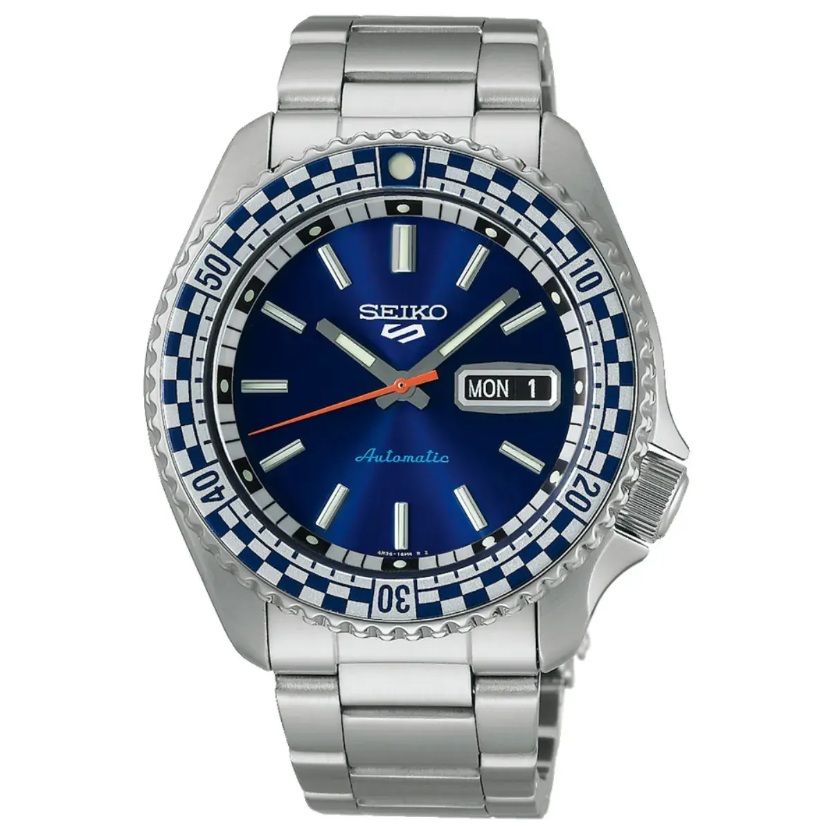 Relógio Seiko 5 Sports Edição Especial “Checkered Flag” - SRPK65K1 D1SX