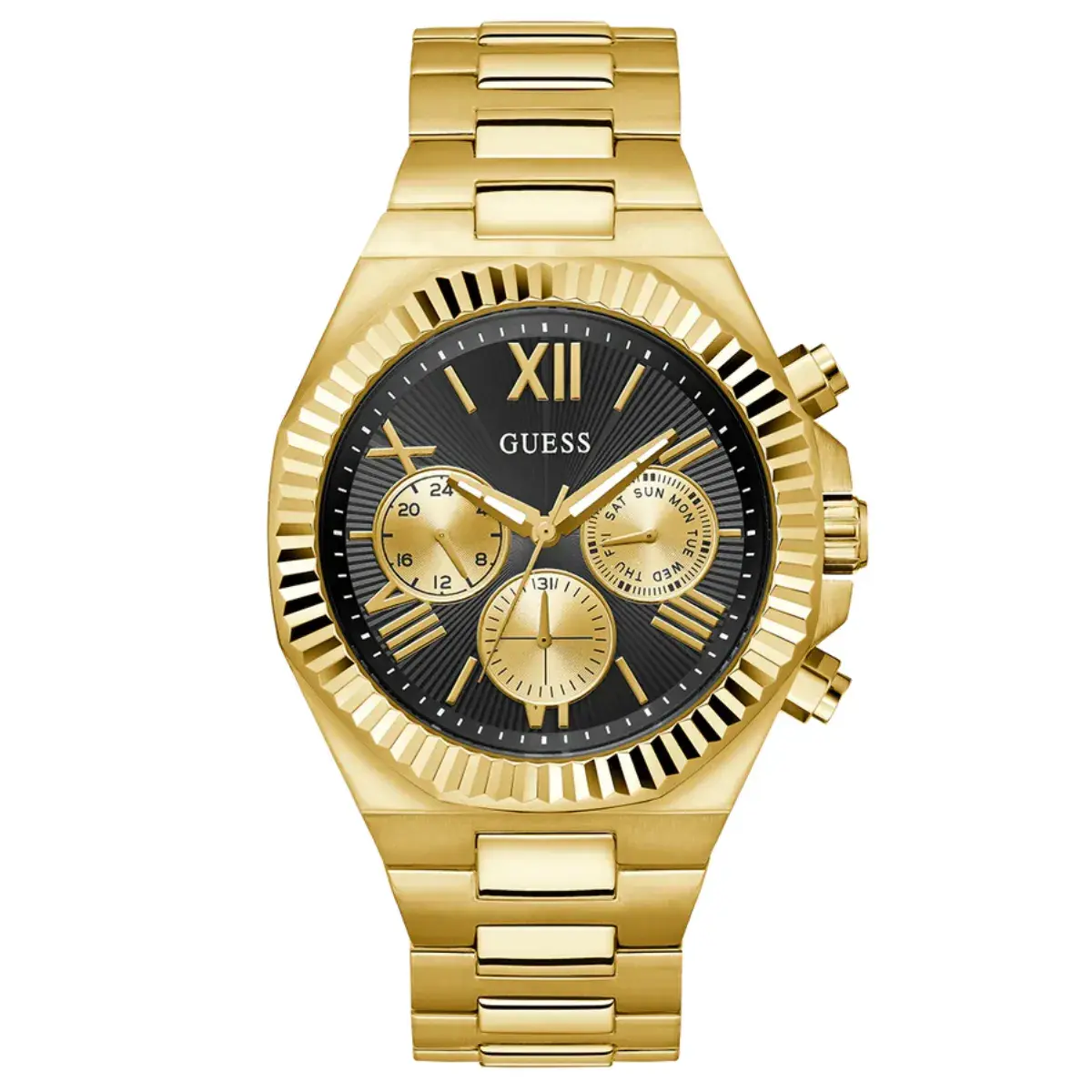 Relógio Guess Multifunção Masculino - GW0703G5 Dourado