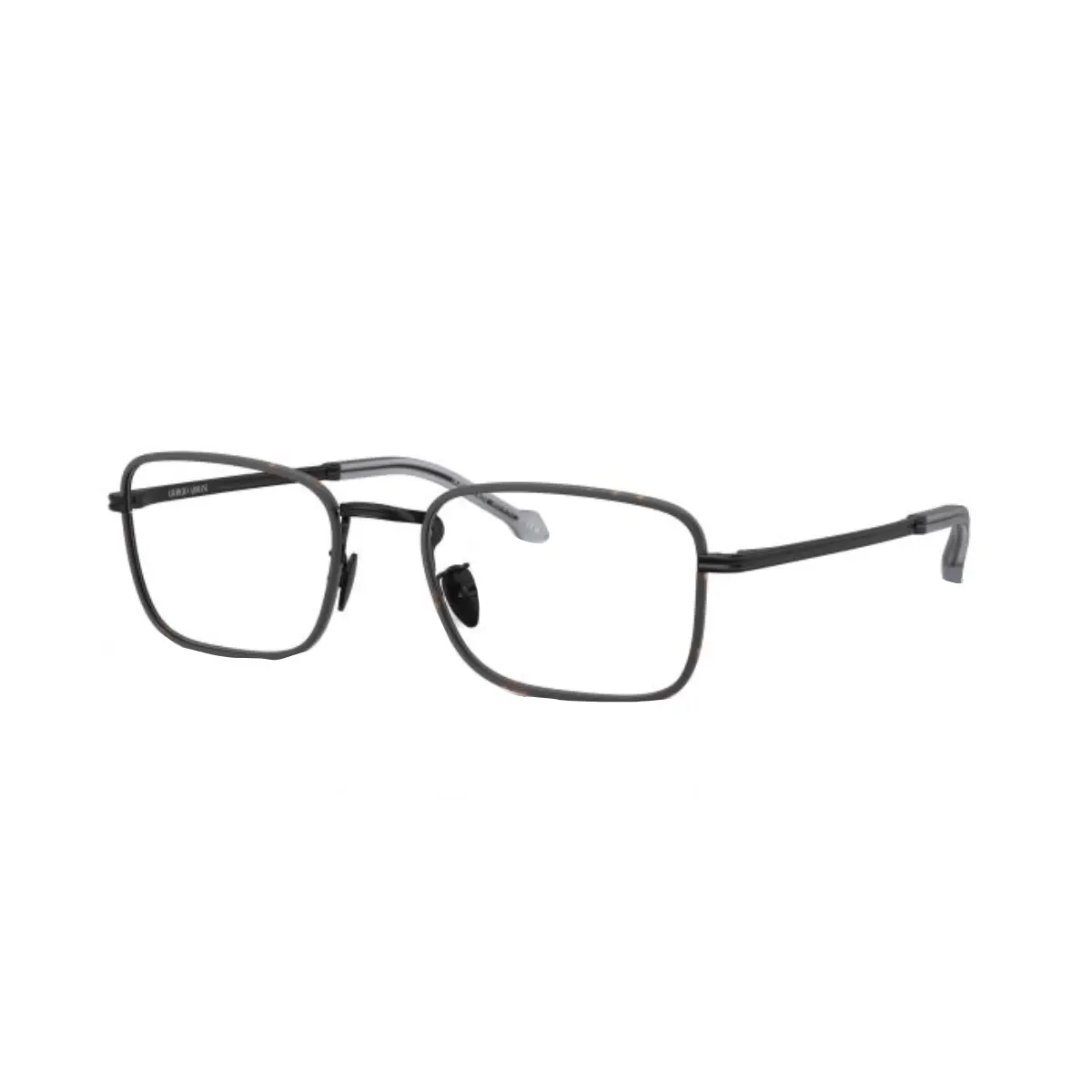 Óculos de Grau Giorgio Armani 0AR5152J 3001 54 Metal Preto Fosco