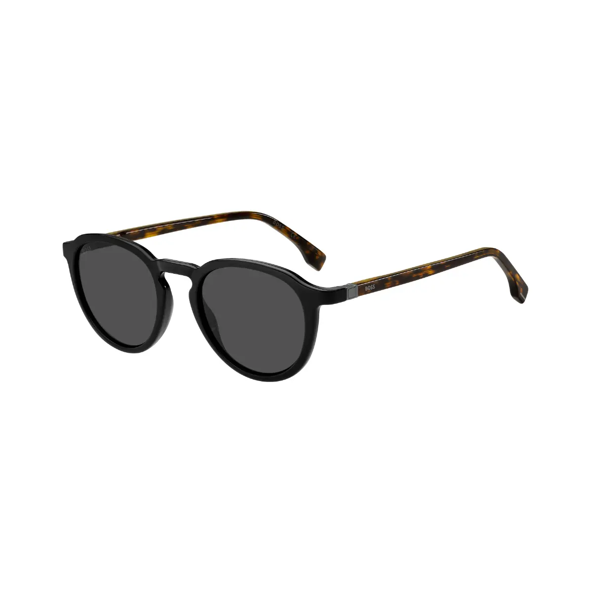 Óculos de Sol Hugo BOSS 1491/S WR7 51IR Acetato Preto com lentes na cor Cinza