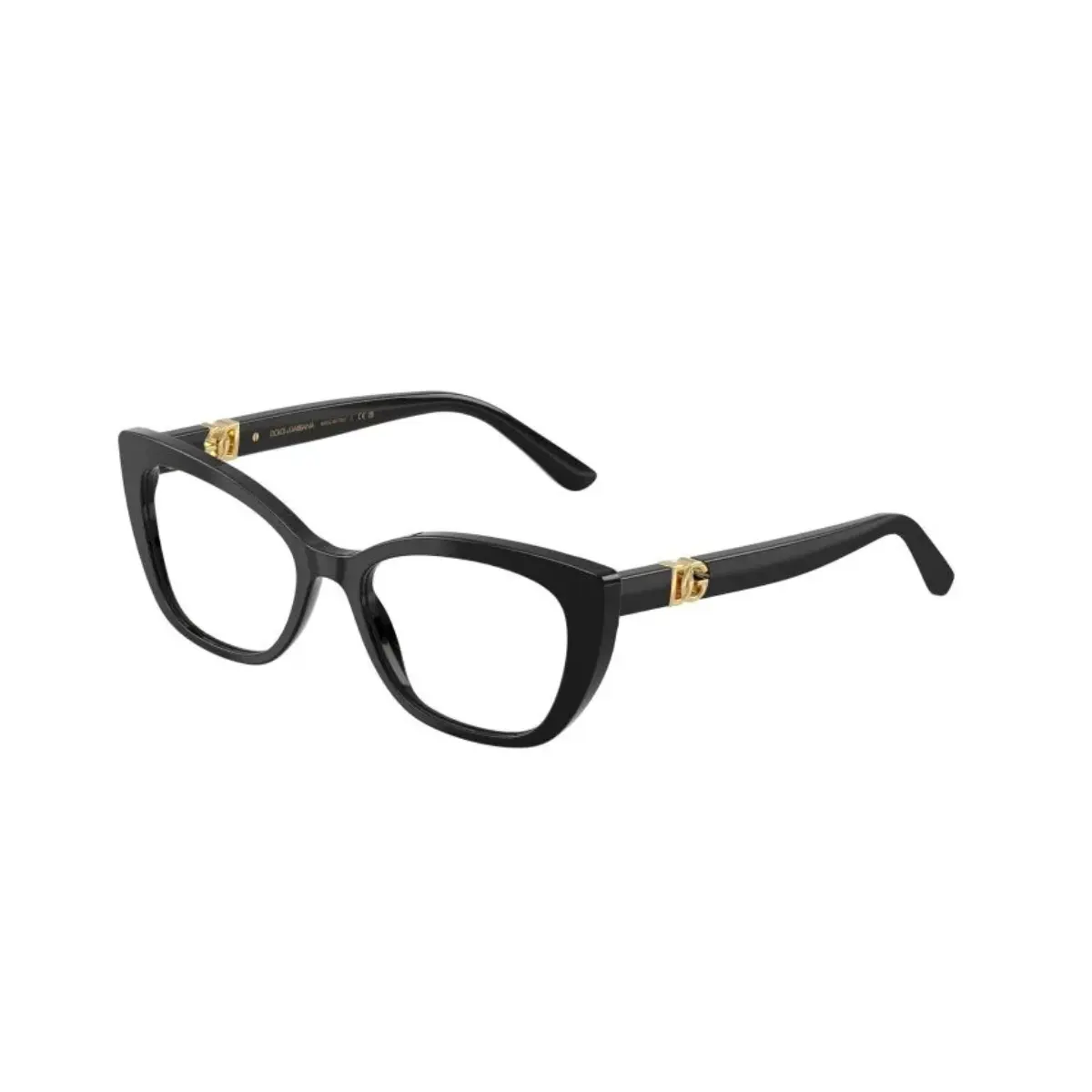 Óculos de Grau Dolce & Gabbana 0DG3398 501 54 Acetato Preto