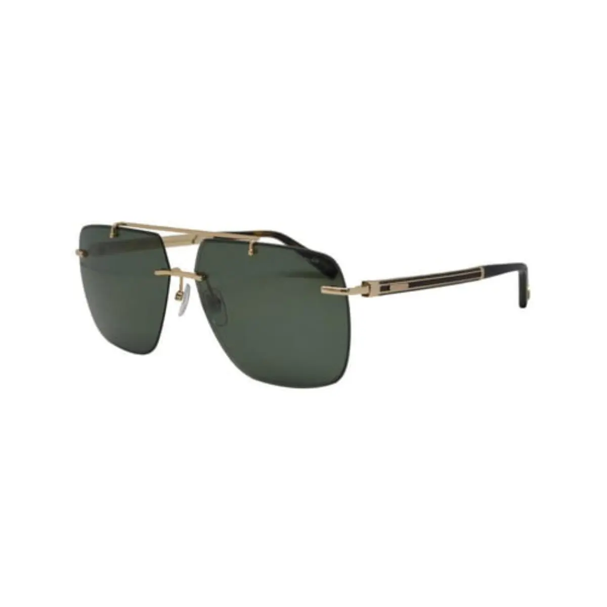 Óculos de Sol Chopard SCHD55 64300Z Metal Dourado com lentes na cor Verde