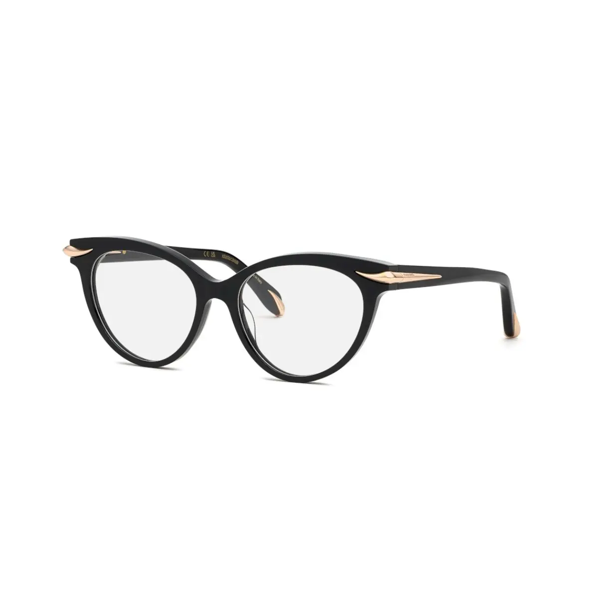 Óculos de Grau Roberto Cavalli VRC018M 540700 Acetato Preto