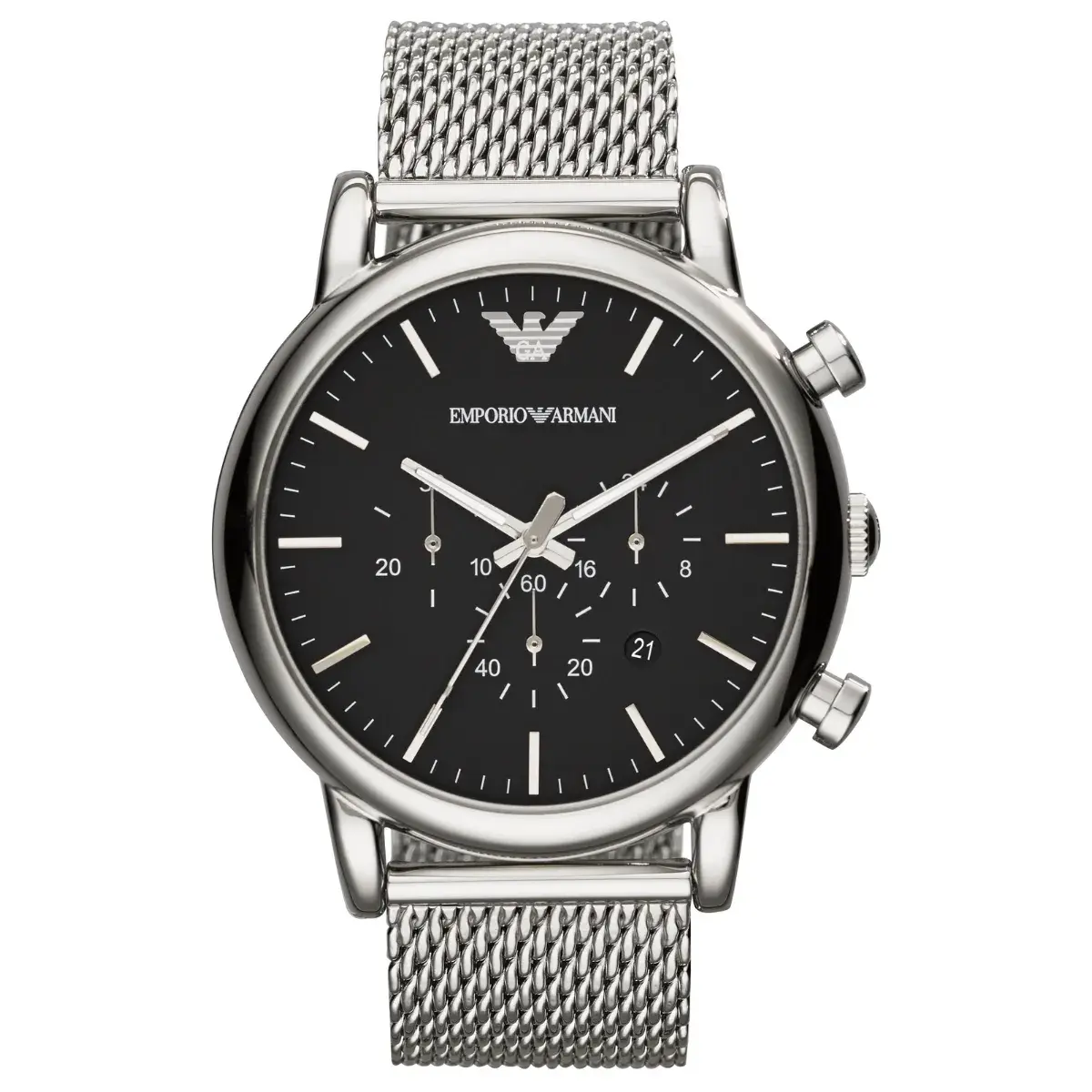 Relógio Emporio Armani Luigi Cronógrafo Masculino - AR1808B1 P1SX Preto