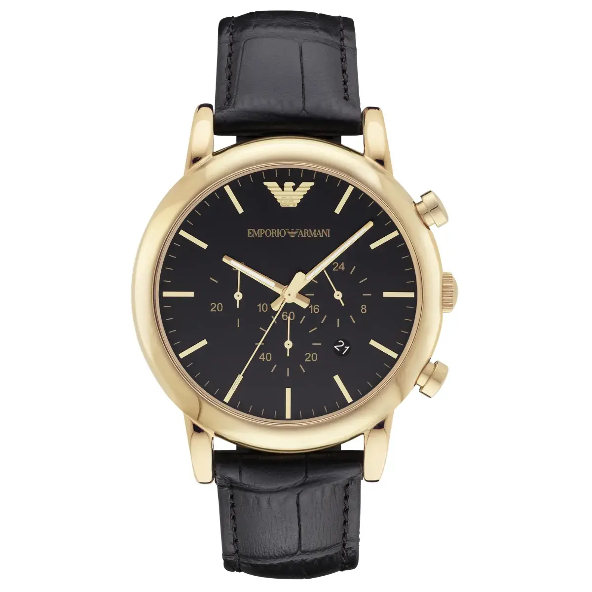 Relógio Emporio Armani Luigi Cronógrafo Masculino - AR1917B1 P1PX Preto