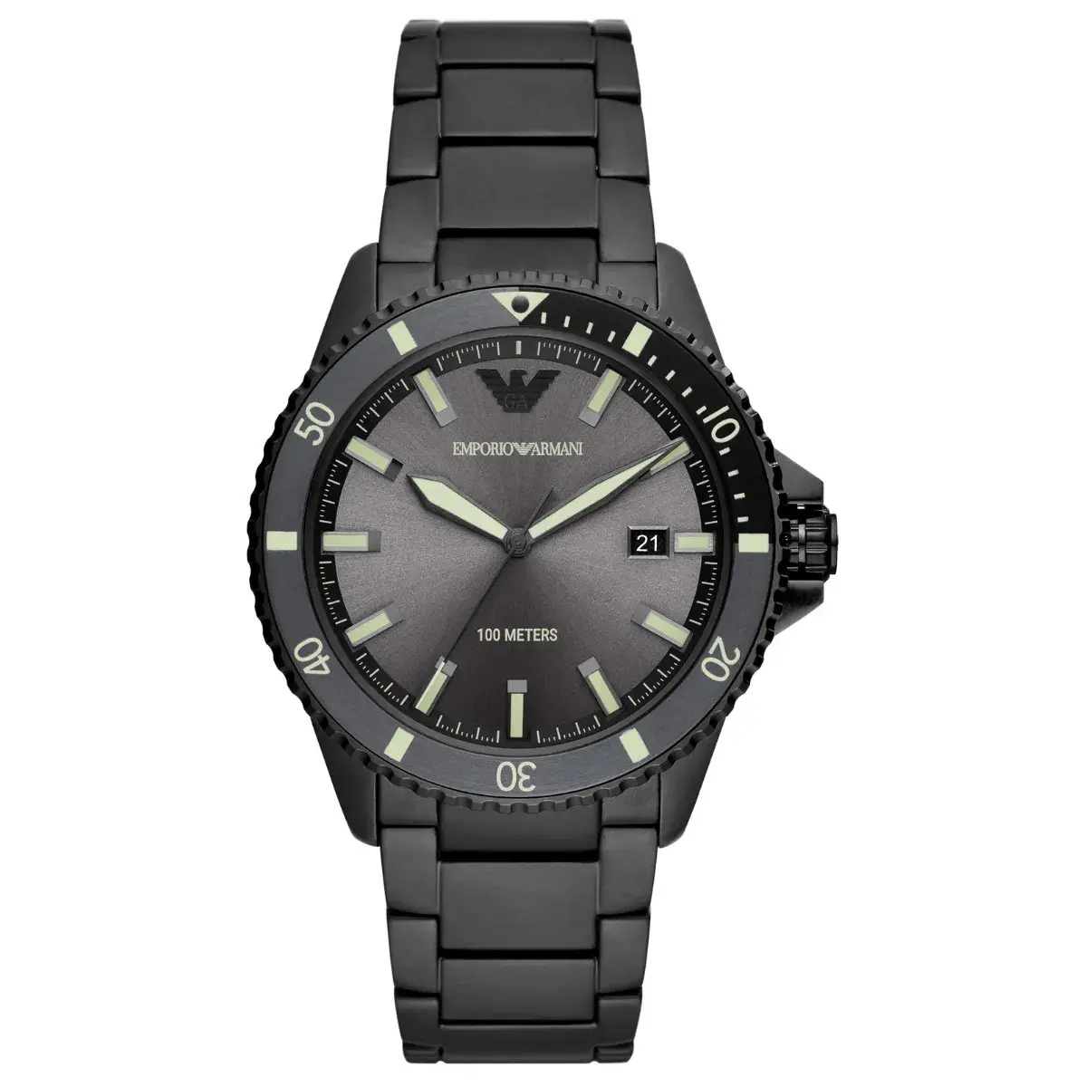 Relógio Emporio Armani Diver Masculino - AR11398 G1PX Preto