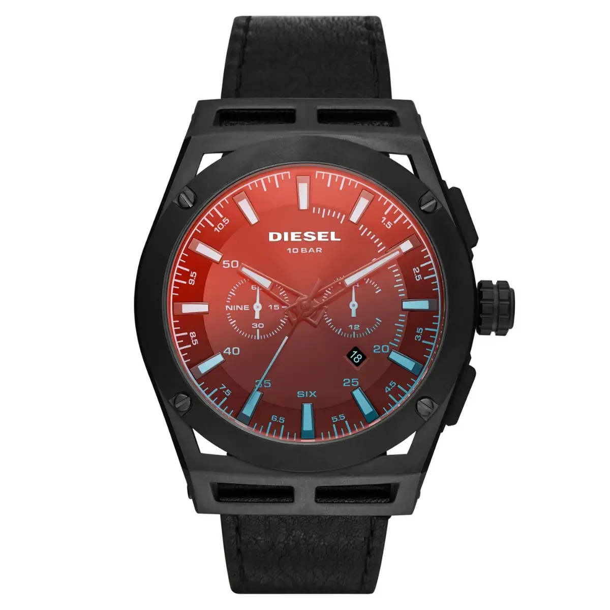 Relógio Diesel Timeframe Cronógrafo Masculino - DZ4544B1 P1PX Preto