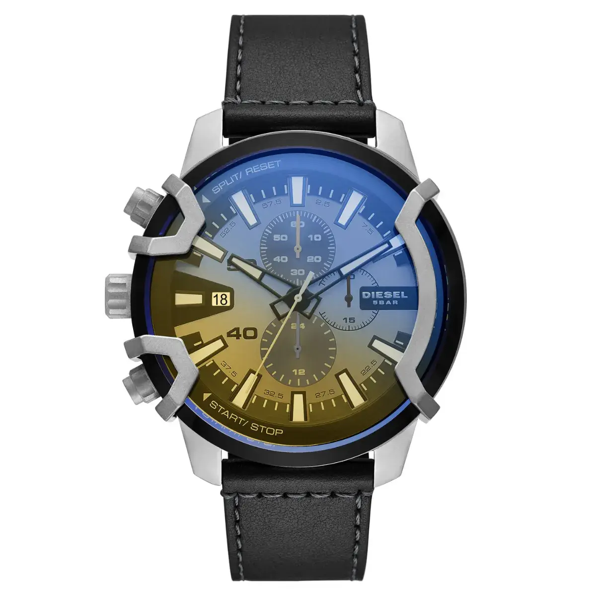 Relógio Diesel Griffed Cronógrafo Masculino - DZ4584B1 P1PX Preto