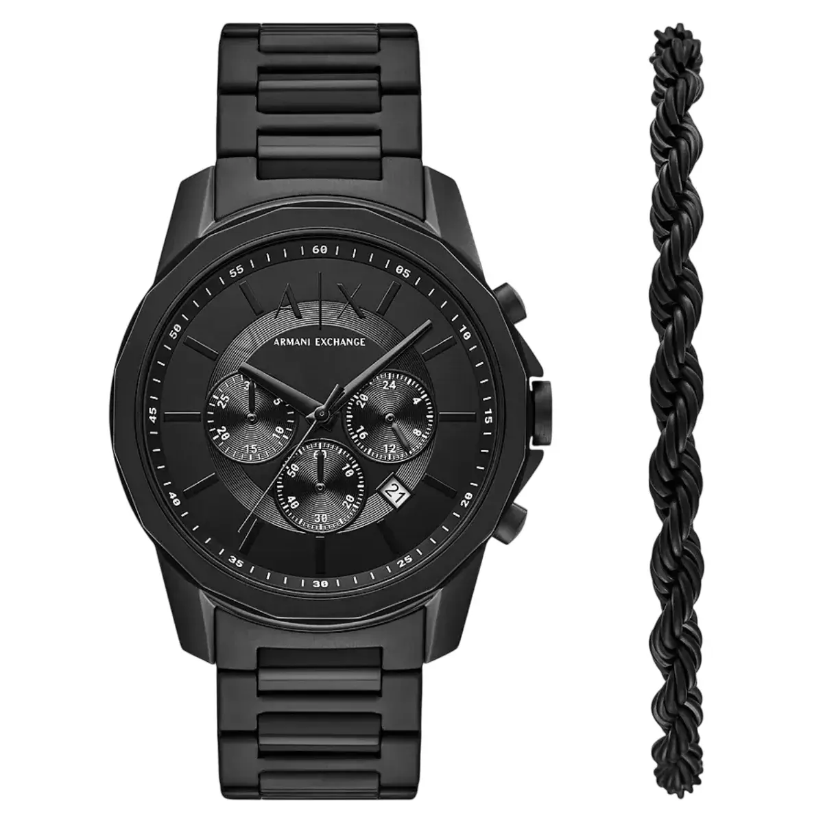 Relógio Armani Exchange A|X Banks Cronógrafo - AX7163B1 K0DZP1PX Preto
