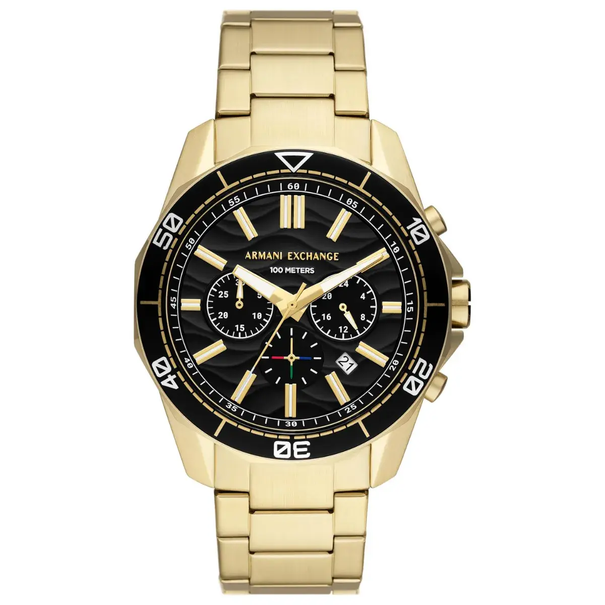 Relógio Armani Exchange A|X Spencer Cronógrafo - AX1958B1 P1KX Dourado