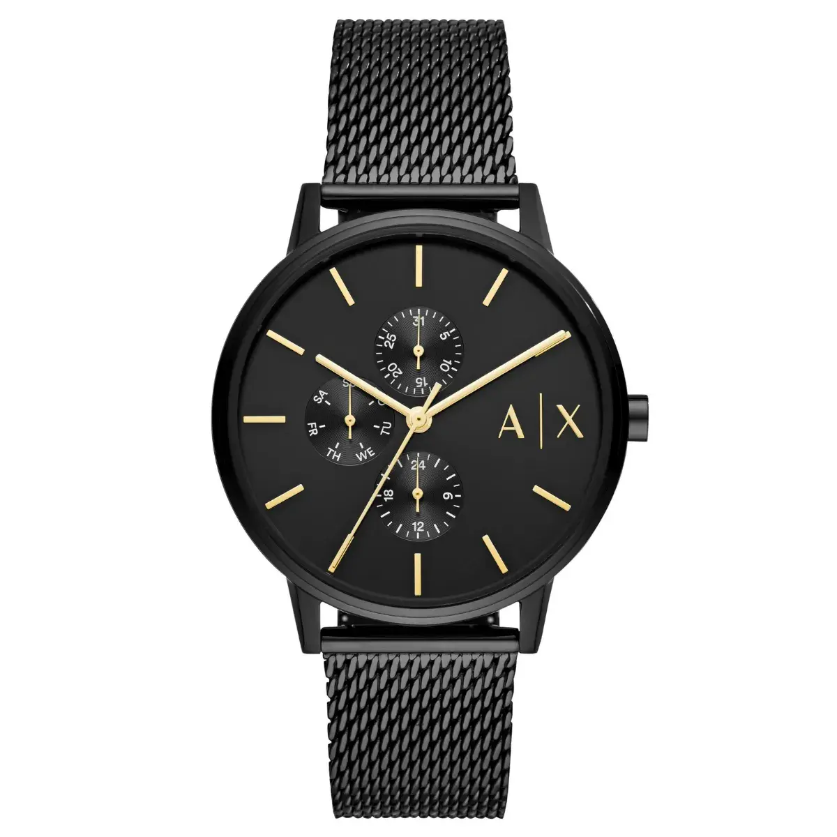Relógio Armani Exchange A|X Cayde Multifunção - AX2716B1 P1PX Preto
