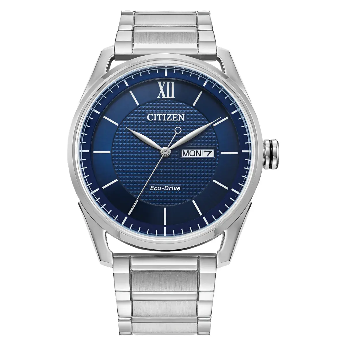 Relógio Citizen Eco-Drive Clássico Masculino - AW0081 54LN Azul