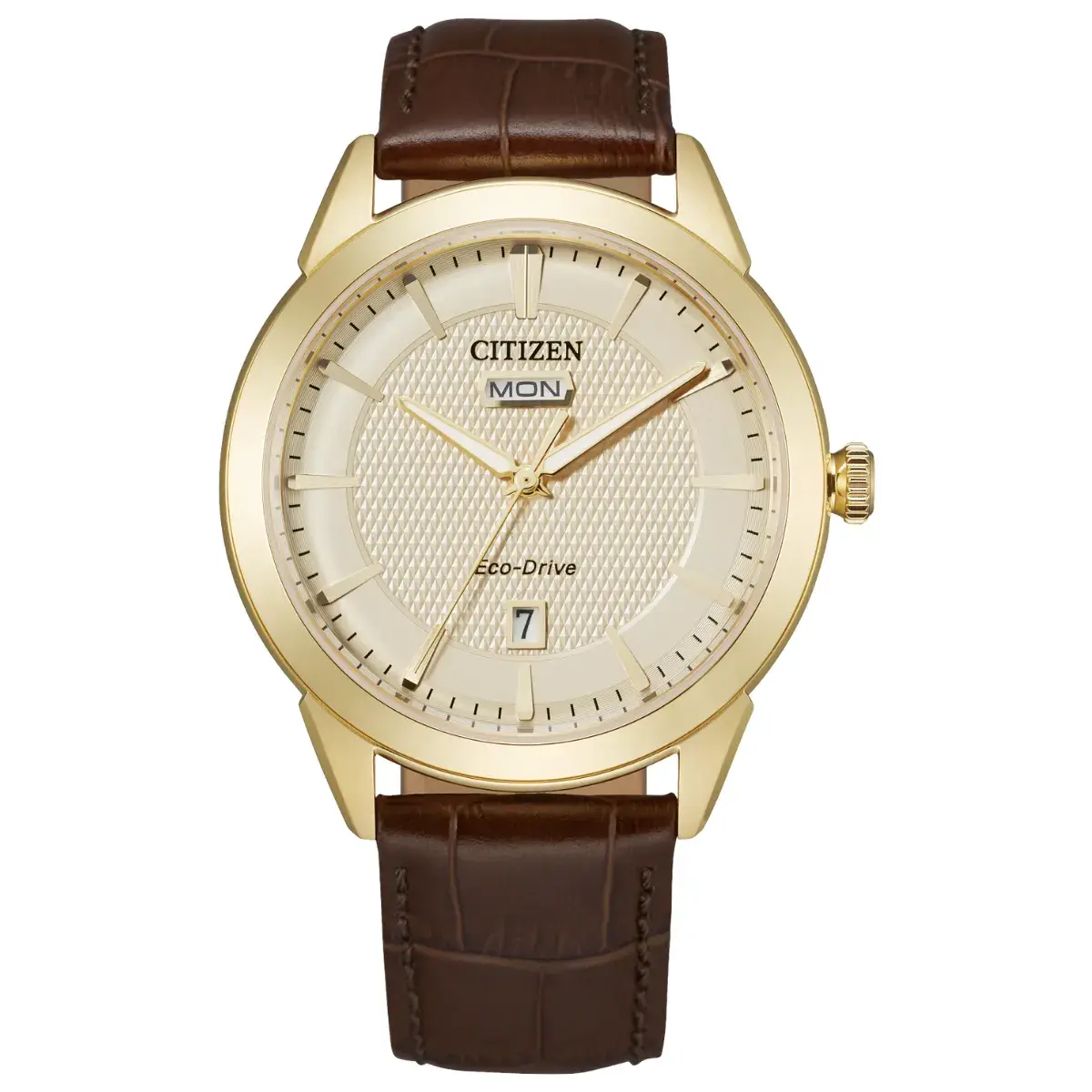 Relógio Citizen Eco-Drive Rolan Masculino - AW0092 07QN Dourado