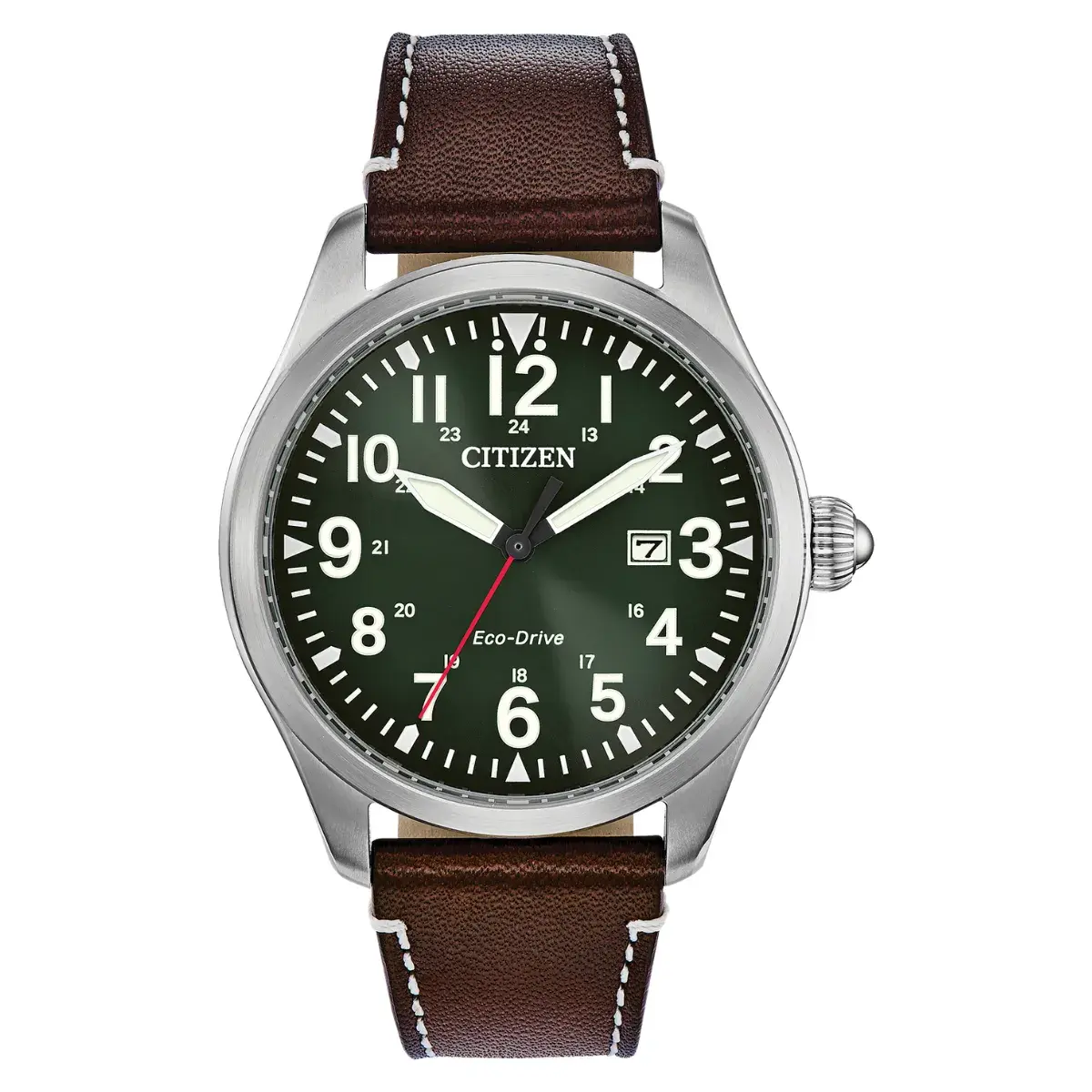 Relógio Citizen Eco-Drive Garrison Military Masculino - BM6838 09XN Verde