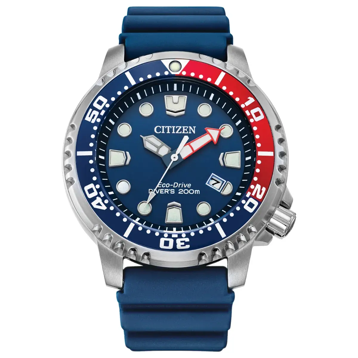 Relógio Citizen Promaster Dive Eco-Drive Masculino - BN0168 06LN Azul