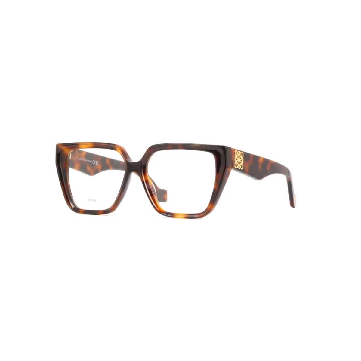 Óculos de Grau Loewe LW50042I_55052 Acetato Marrom Mesclado