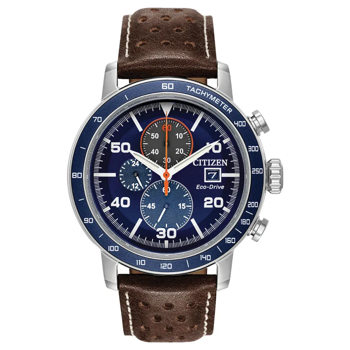Relógio Citizen Eco-Drive Brycen Cronógrafo Masculino - CA0648 09LN Azul