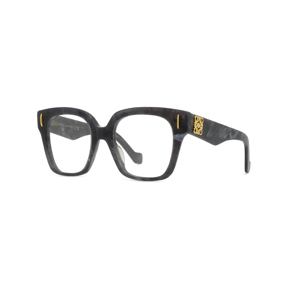 Óculos de Grau Loewe LW50069I_51063 Acetato Cinza Mesclado