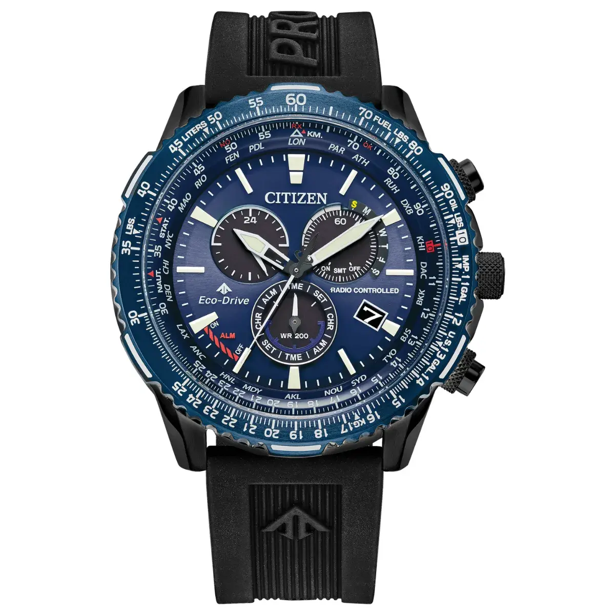 Relógio Citizen Promaster Air AT Eco-Drive - CB5006 02LN Azul