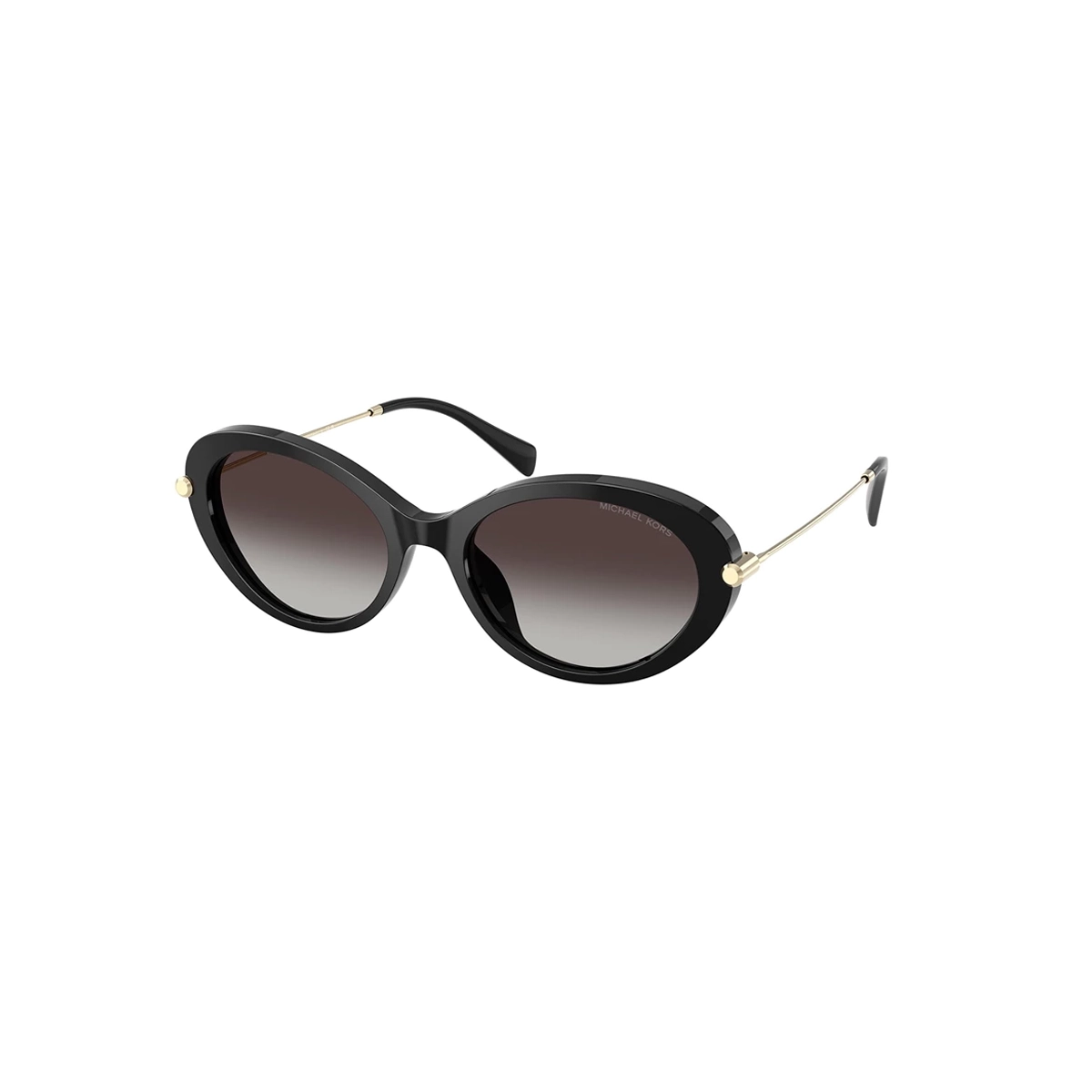 Óculos de Sol Michael Kors 0MK2245U 30058G53 Acetato Preto com lentes na cor Cinza Degradê