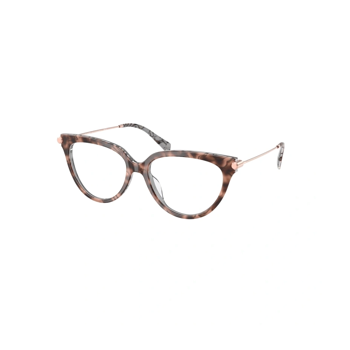Óculos de Grau Michael Kors 0MK4151U 4017 53 Acetato Rosa Mesclado