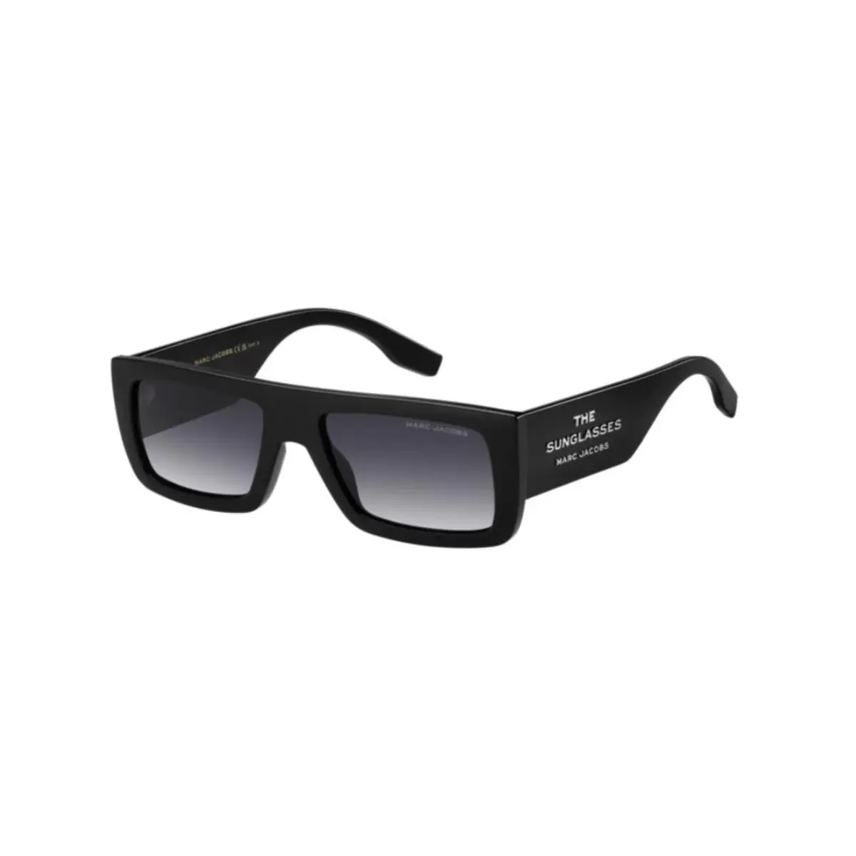 Óculos de Sol Marc Jacobs MARC 775/S 807 539O Acetato Preto com lentes na cor Cinza Degradê