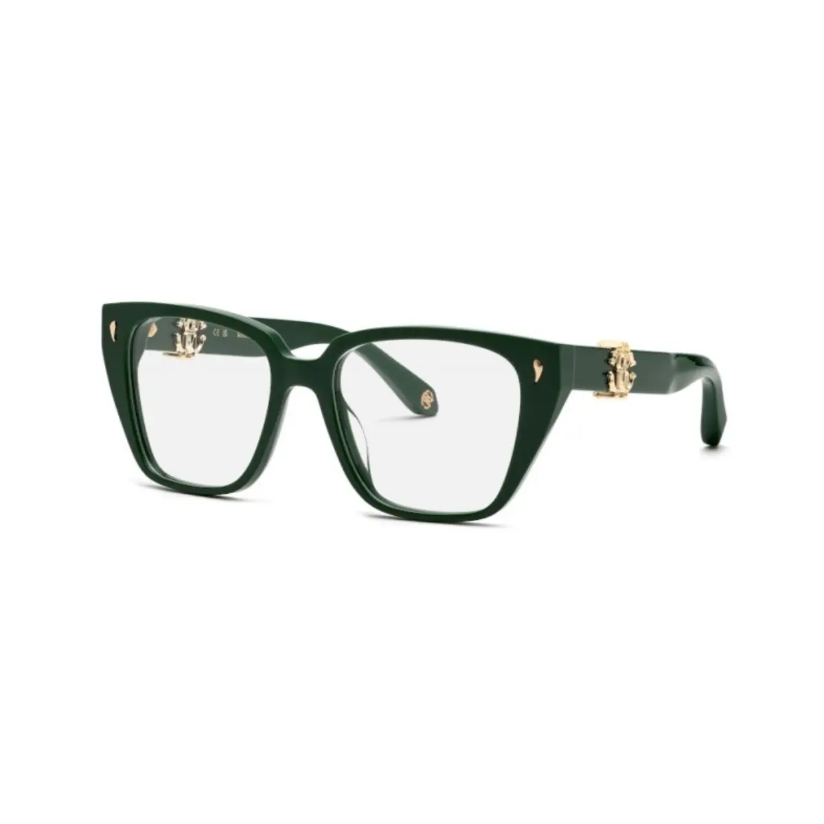 Óculos de Grau Roberto Cavalli VRC046 530D80 Acetato Verde